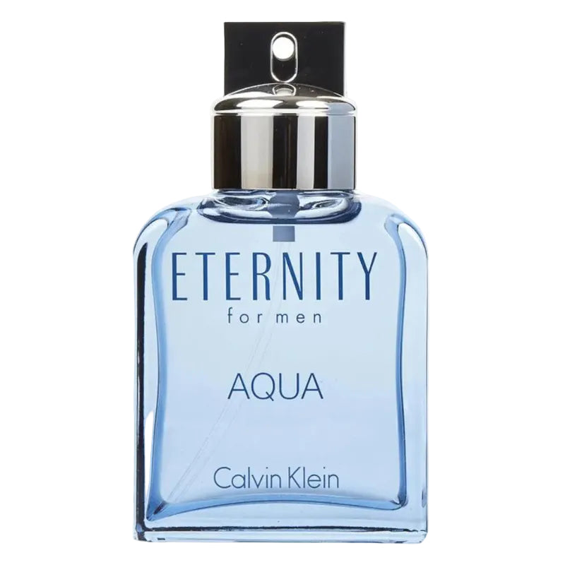 CK ETERNITY AQVA (M) EDT 100ML perfume bottle front view