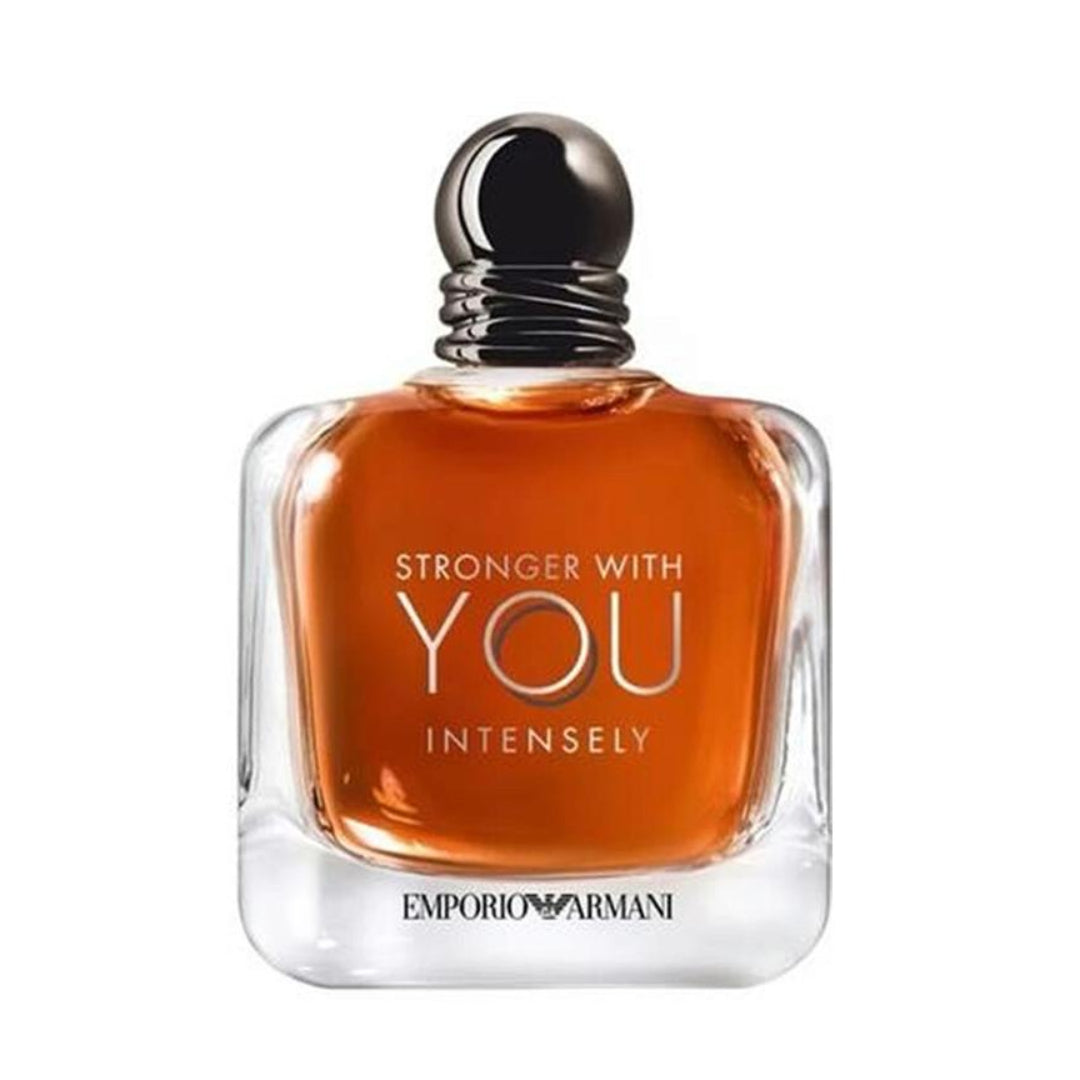 GIORGIO ARMANI STRONGER WITH YOU INTENSELY (M) EDP 100ML perfume bottle front view