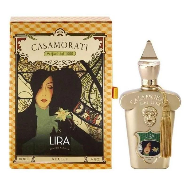 XERJOFF CASAMORATI LIRA  EDP 100ML bottle with packaging perfume image