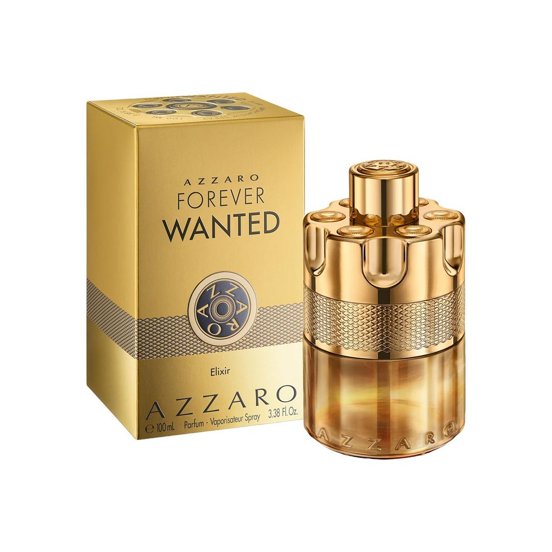 AZZARO WANTED FOREVER ELIXIR PARFUM (M) 100ML perfume bottle with box packaging