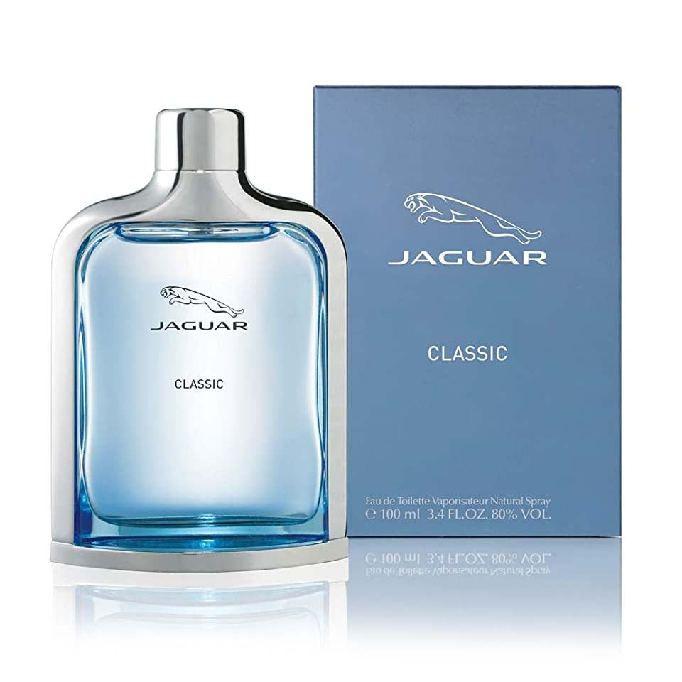 JAGUAR CLASSIC BLUE (M) EDT 100ML perfume bottle with box packaging