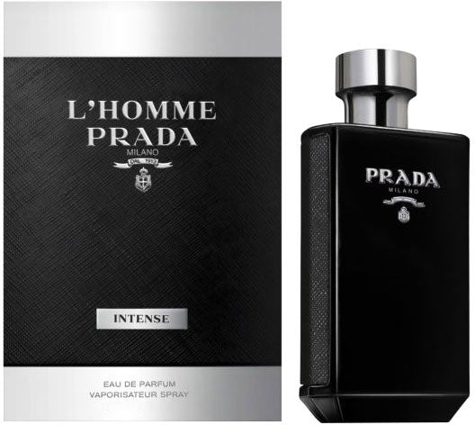 PRADA L'HOMME INTENSE (M) EDP 100ML perfume bottle with box packaging