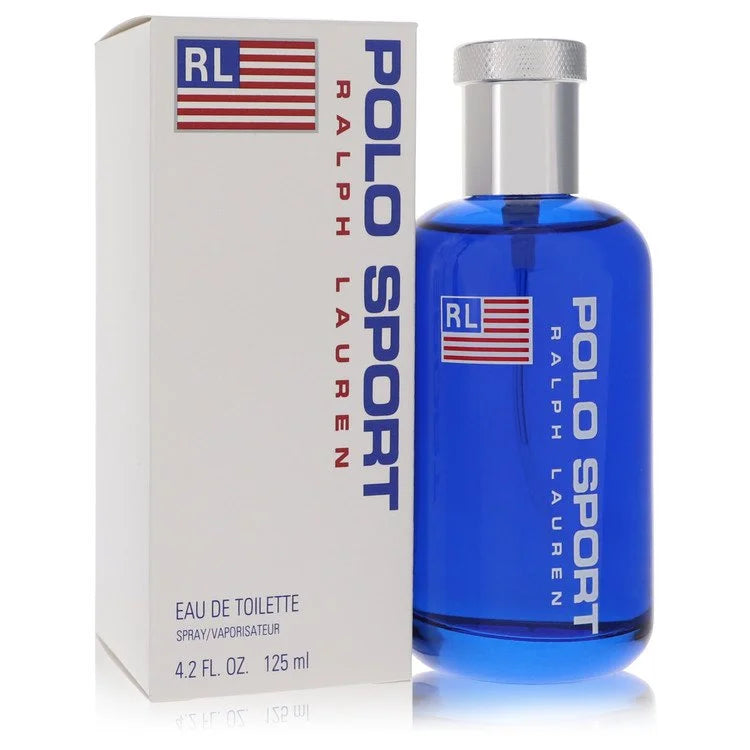 RL POLO SPORT (M) EDT 125ML perfume bottle with box packaging