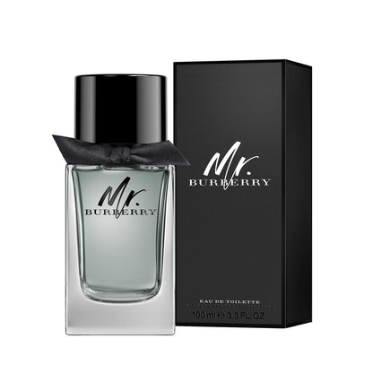 BURBERRY MR BURBERRY (M) EDT 100ML perfume bottle with box packaging