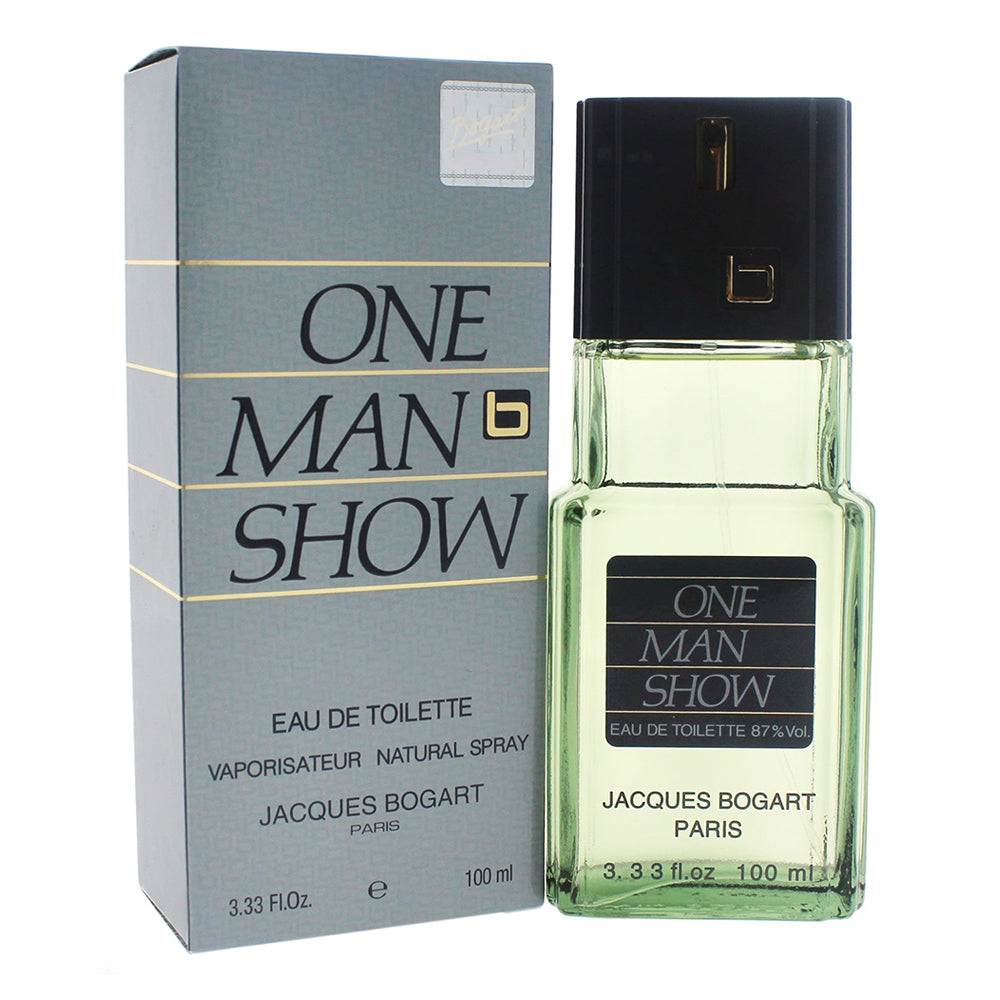 JACQUES BOGART ONE MAN SHOW (M) EDT 100ML perfume bottle with box packaging