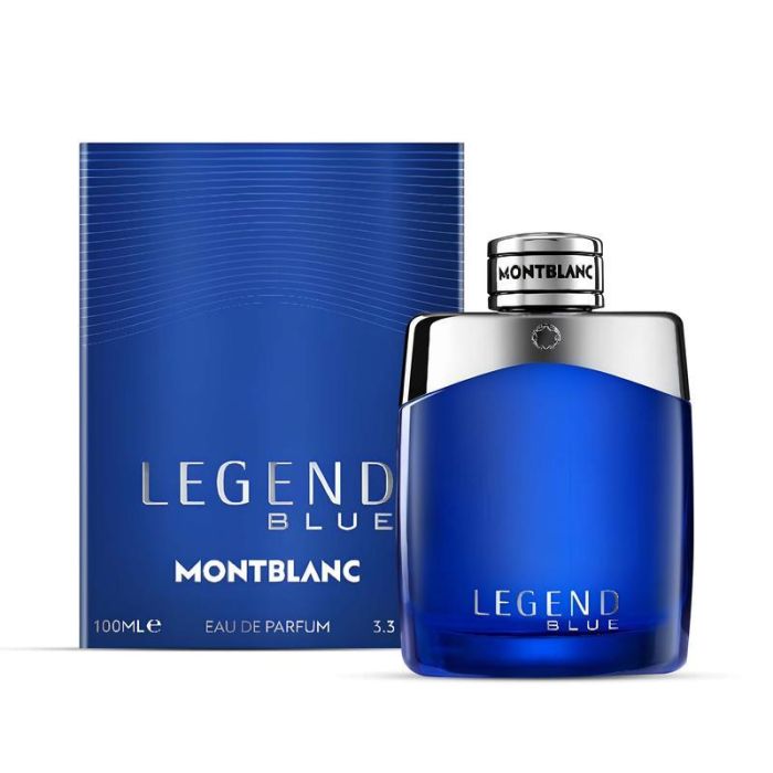 MONT BLANC LEGEND BLUE (M) EDP 100ML perfume bottle with box packaging