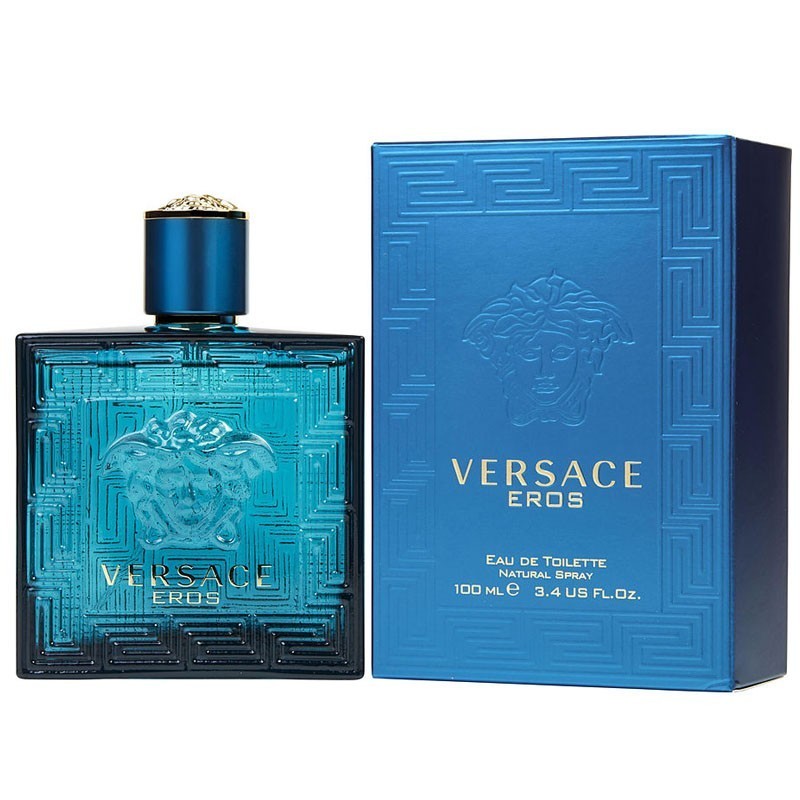 VERSACE EROS (M) EDP 100ML perfume bottle with box packaging