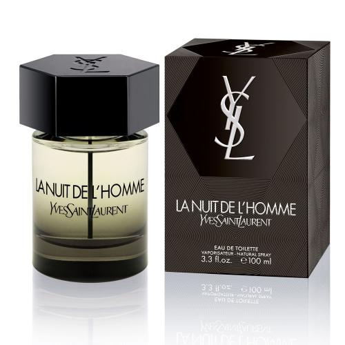 YSL LA NUIT DE L'HOMME (M) EDT 100ML perfume bottle with box packaging